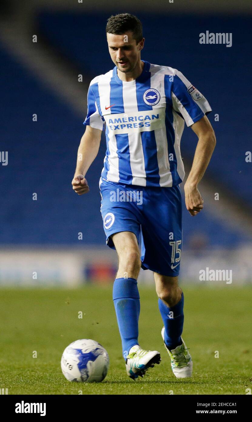 Britain Football Soccer - Brighton & Hove Albion v Colchester United - EFL Cup First Round - The American Express Community Stadium - 16/17 - 9/8/16  Brighton's Jamie Murphy  Mandatory Credit: Action Images / Henry Browne Stock Photo