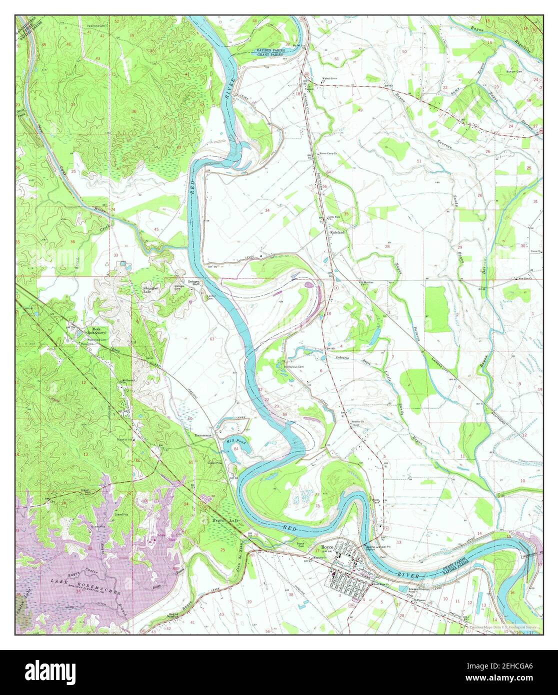 Map of boyce hires stock photography and images Alamy