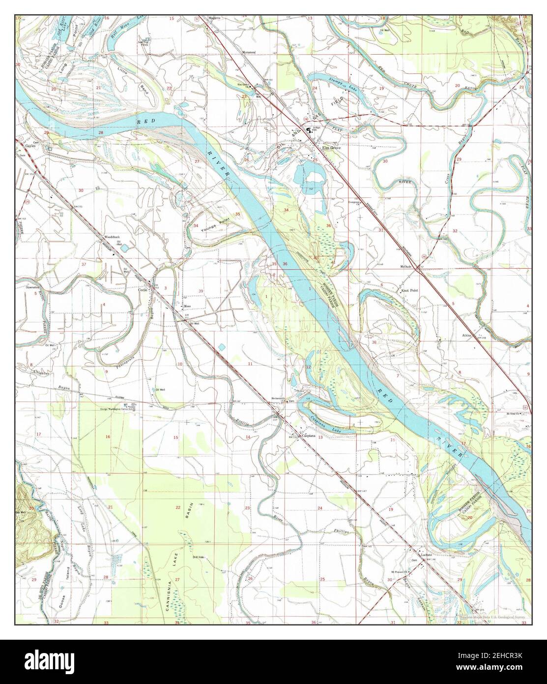 Map of elm grove Cut Out Stock Images & Pictures Alamy