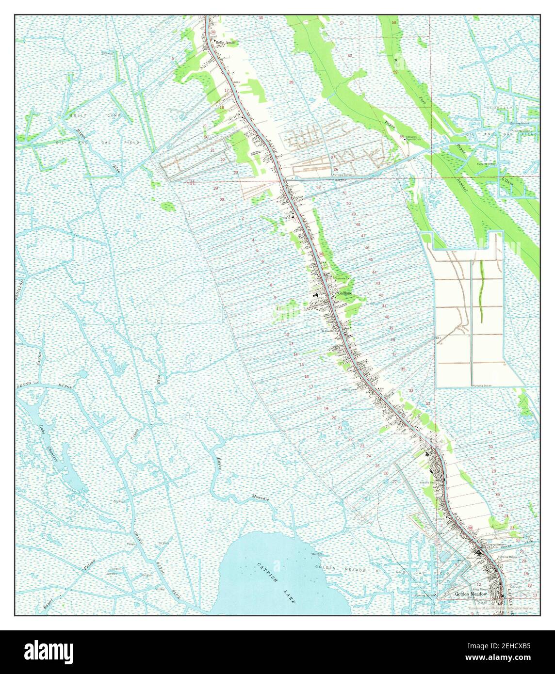 Golden meadow map Cut Out Stock Images & Pictures Alamy