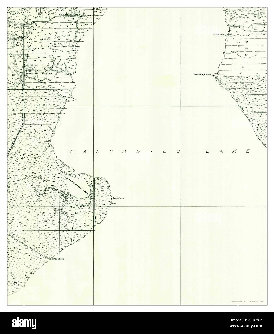 Hackberry louisiana map hires stock photography and images Alamy