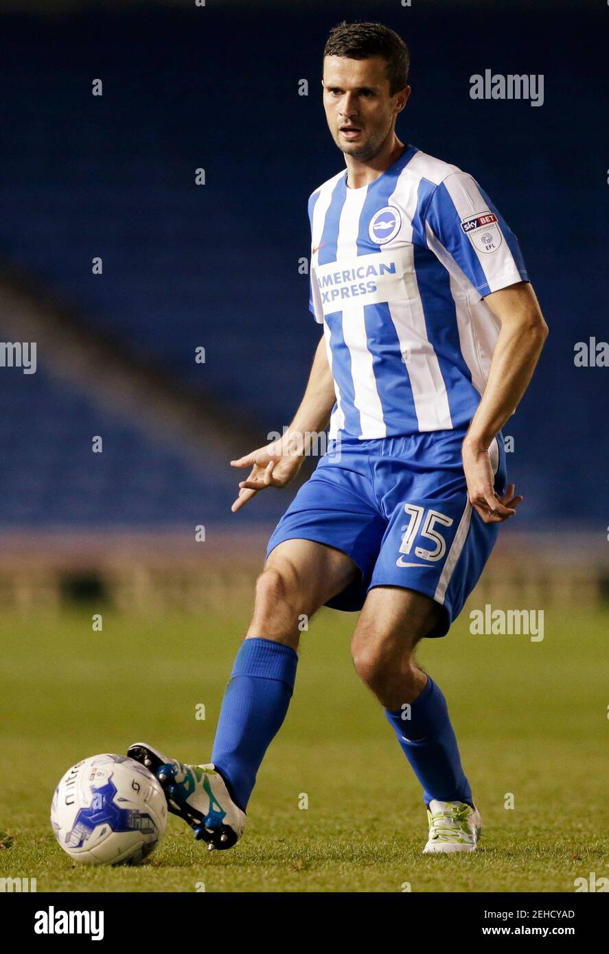Britain Football Soccer - Brighton & Hove Albion v Colchester United - EFL Cup First Round - The American Express Community Stadium - 16/17 - 9/8/16  Brighton's Jamie Murphy  Mandatory Credit: Action Images / Henry Browne Stock Photo