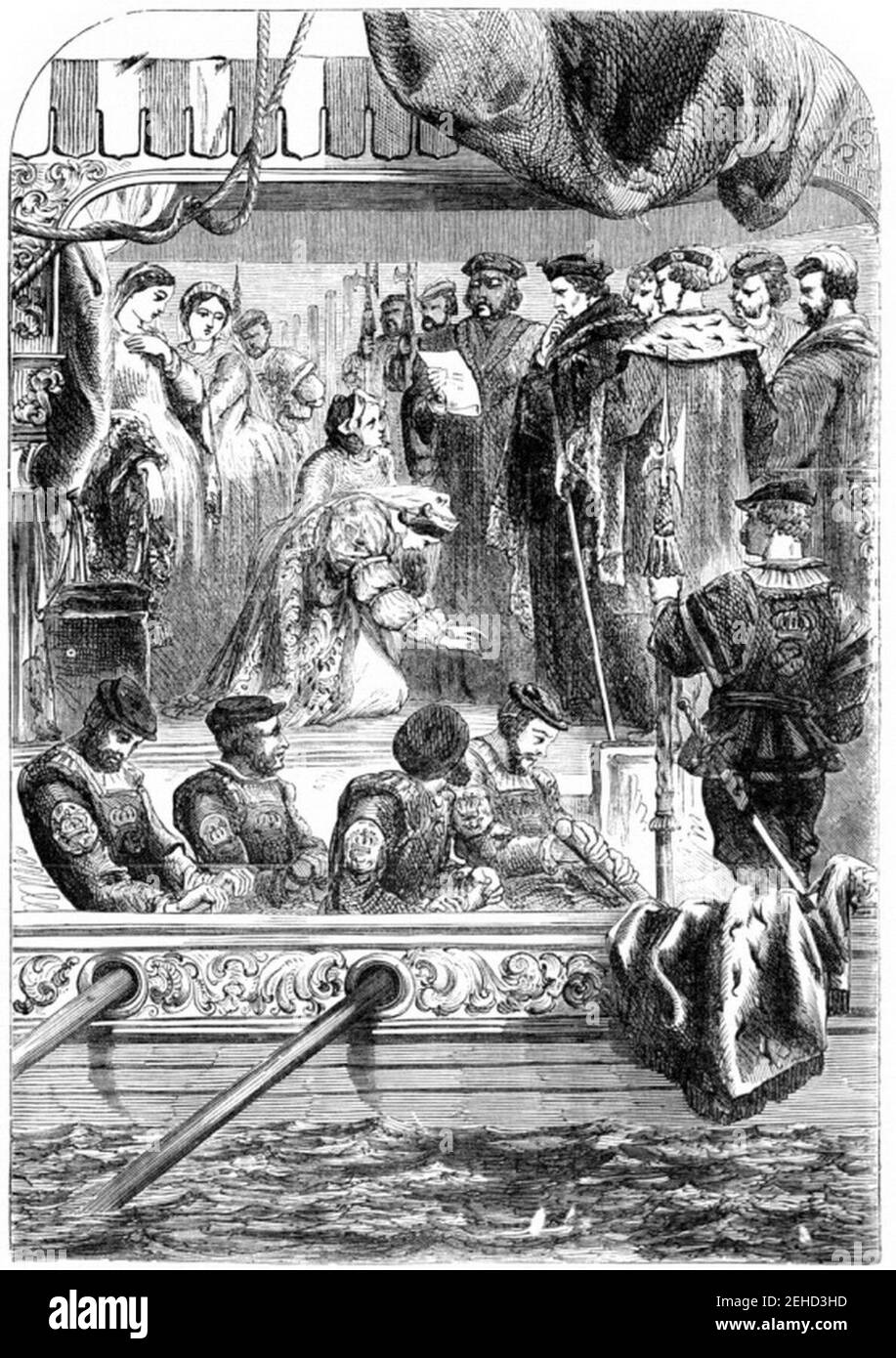 The arrest of anne boleyn hi-res stock photography and images - Alamy