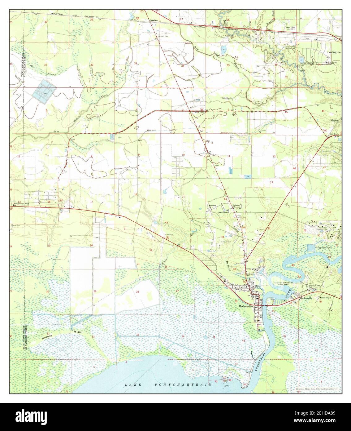 Map of madisonville Cut Out Stock Images & Pictures Alamy