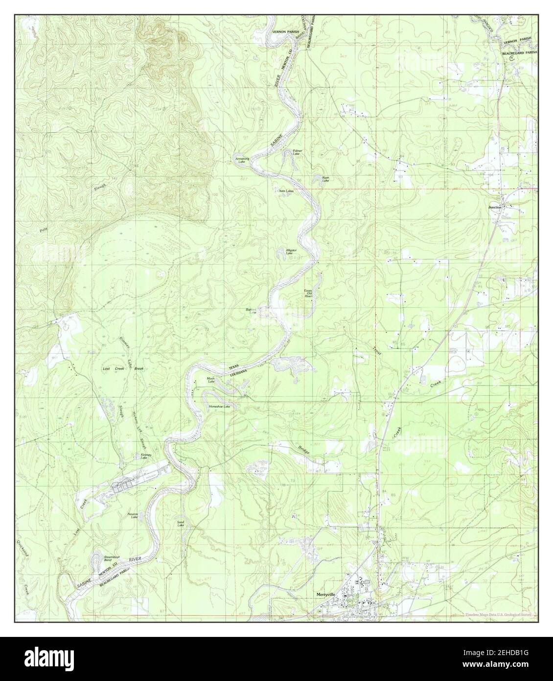 Merryville map Cut Out Stock Images & Pictures Alamy