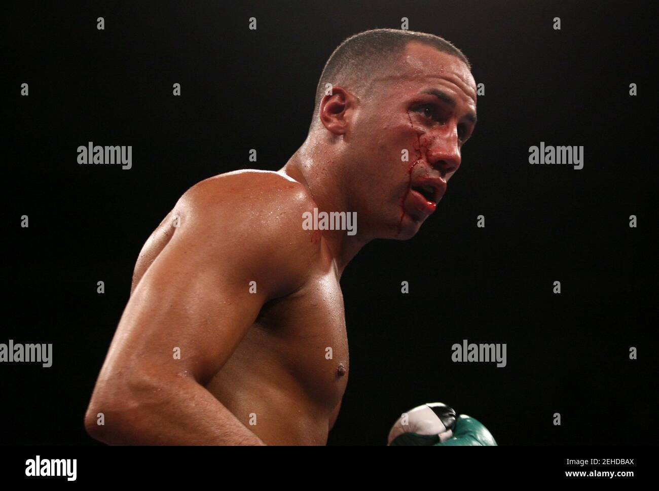 Boxing - Piotr Wilczewski v James DeGale - European & WBO Intercontinental  Super-Middleweight Title's - Liverpool Echo Arena - 15/10/11 James DeGale  Mandatory Credit: Action Images / Lee Smith Stock Photo - Alamy