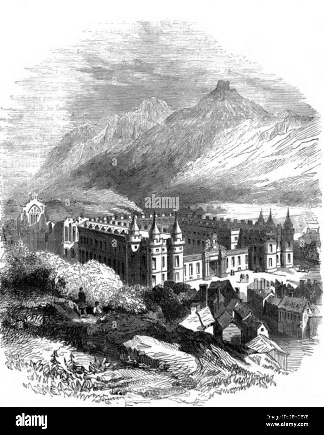 Holyrood house vintage hires stock photography and images Alamy