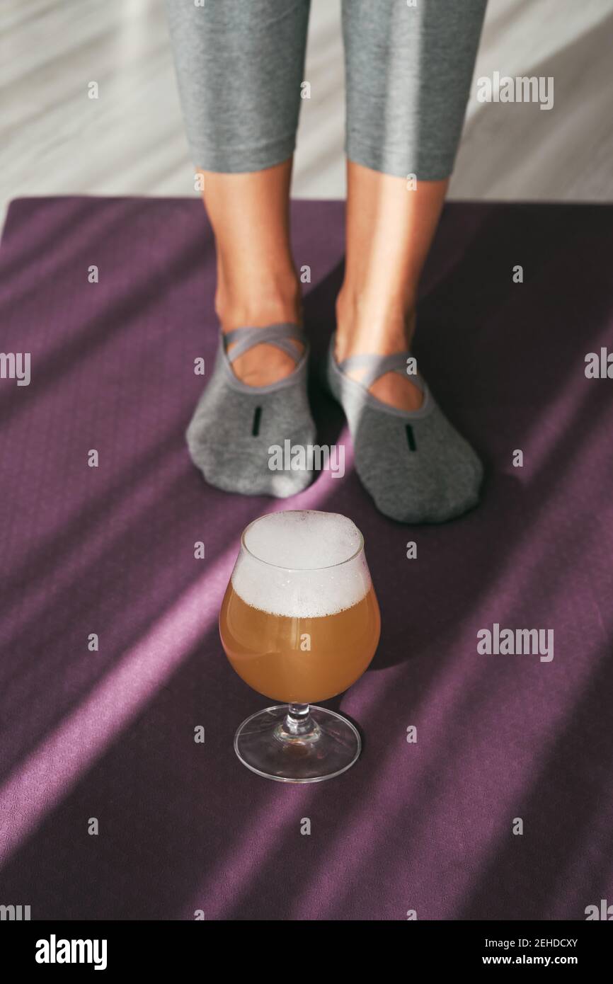Feet Beer High Resolution Stock Photography And Images Alamy