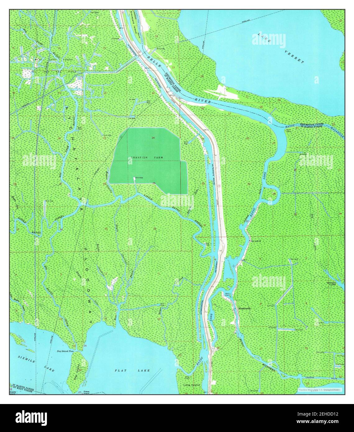 Map of napoleonville Cut Out Stock Images & Pictures Alamy
