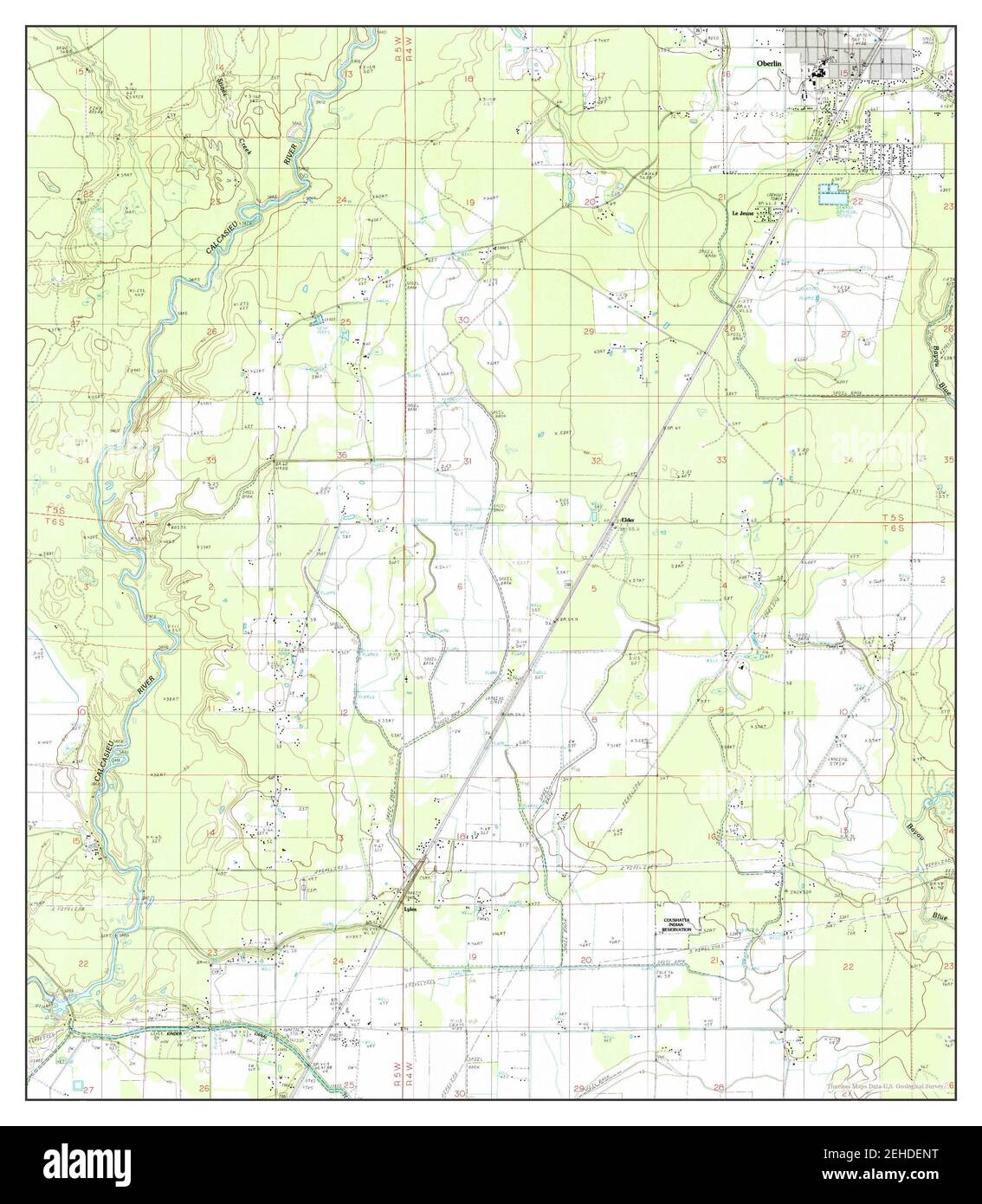 Map of oberlin hires stock photography and images Alamy