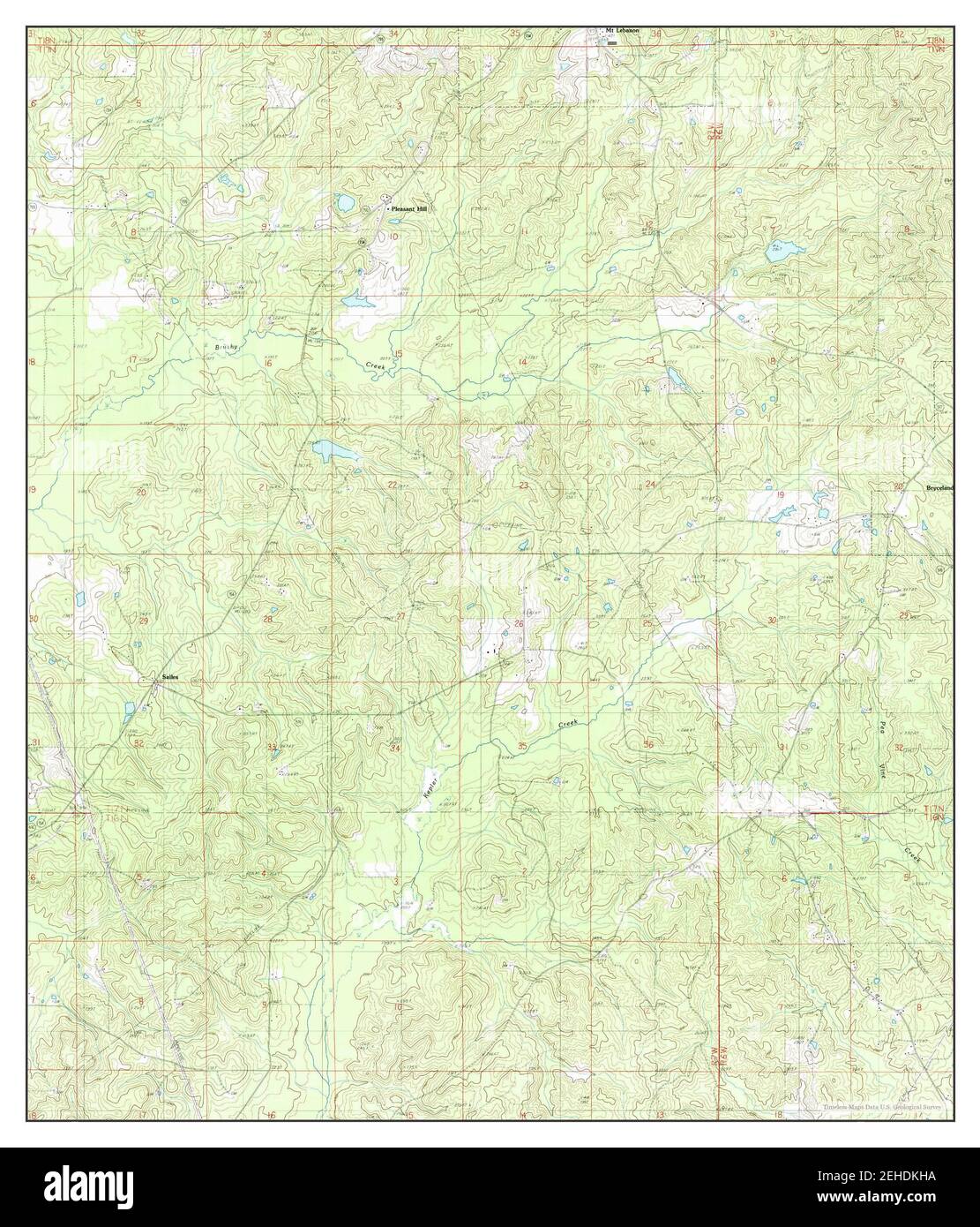 Sailes, Louisiana, map 1986, 124000, United States of America by