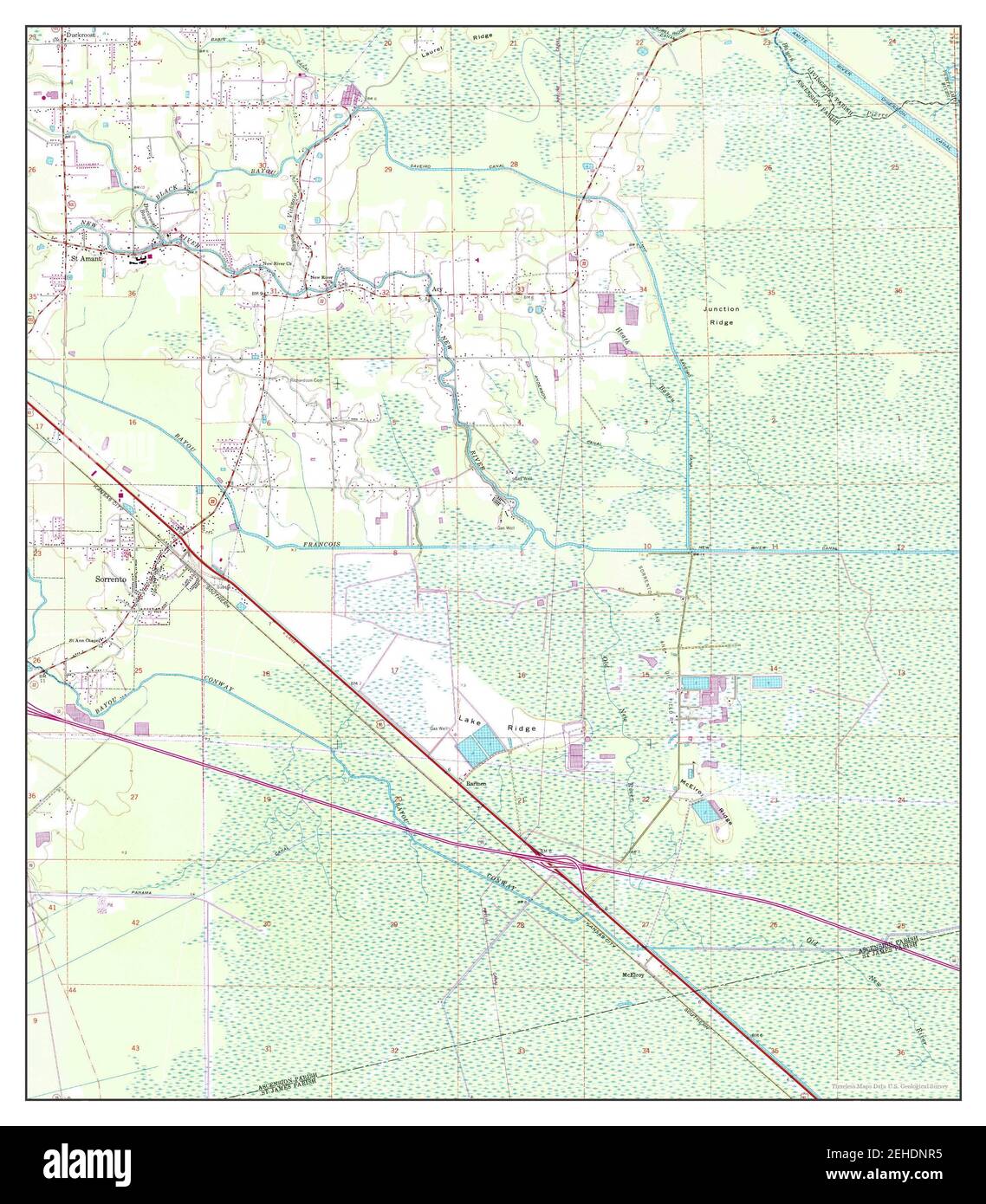 Map of sorrento hires stock photography and images Alamy