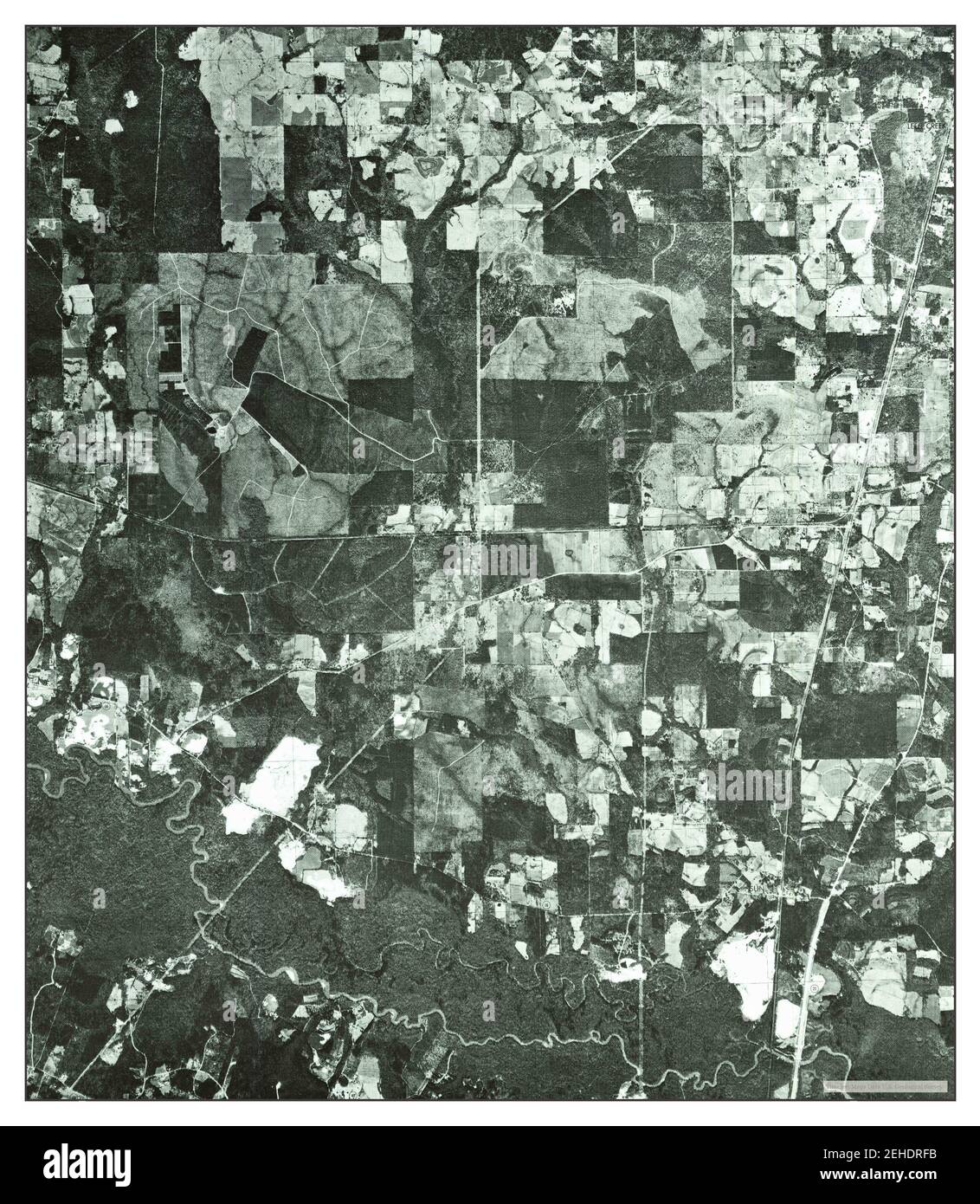 Sun NW, Louisiana, map 1976, 124000, United States of America by