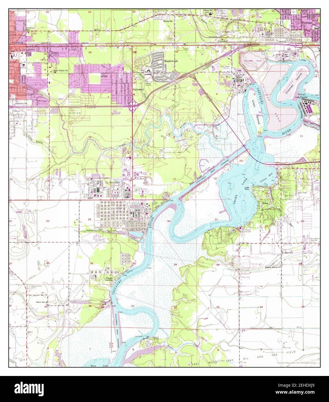 Map of westlake hires stock photography and images Alamy