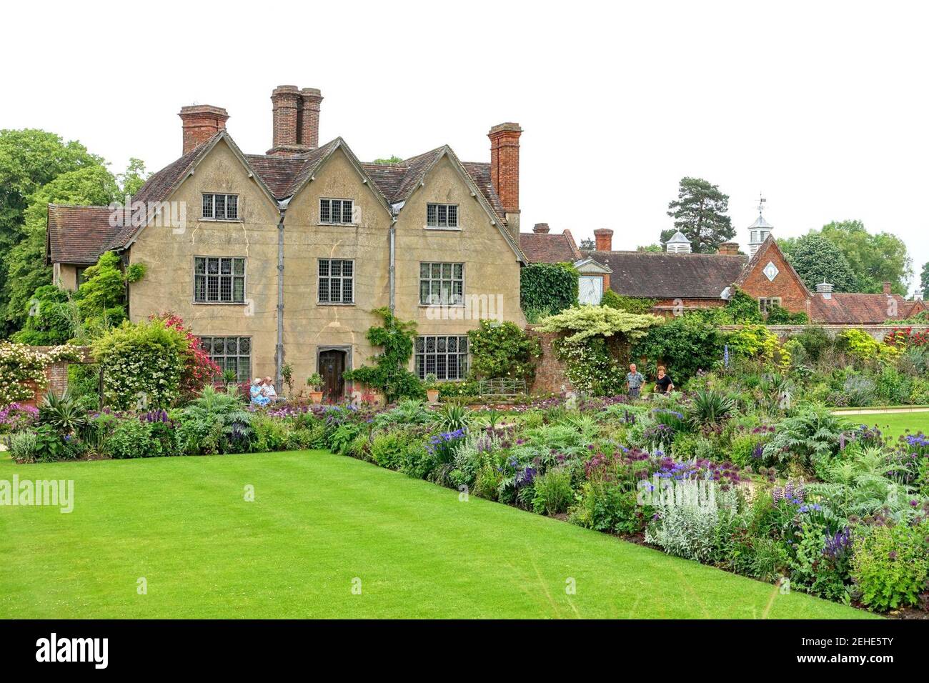 Packwood House and gardens Warwickshire, England Stock Photo Alamy