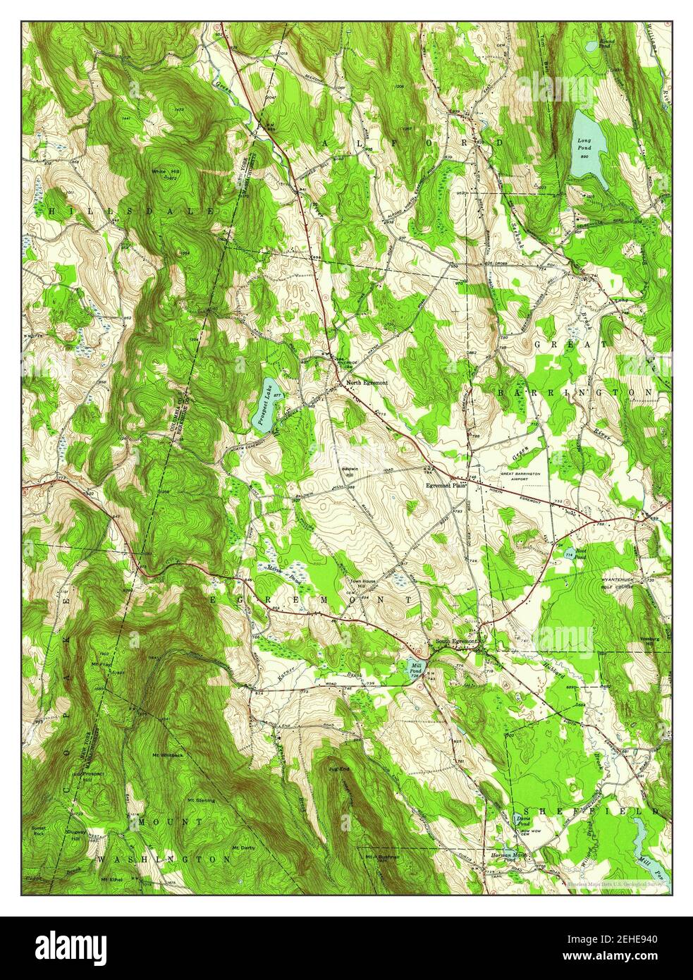 Egremont map hires stock photography and images Alamy