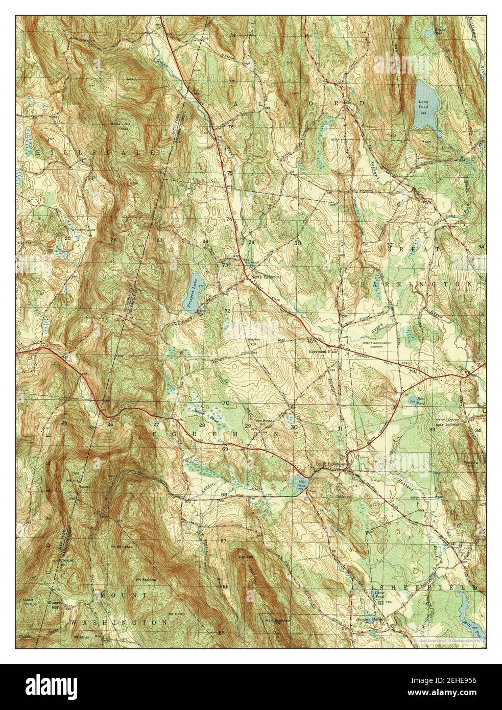 Egremont map hires stock photography and images Alamy