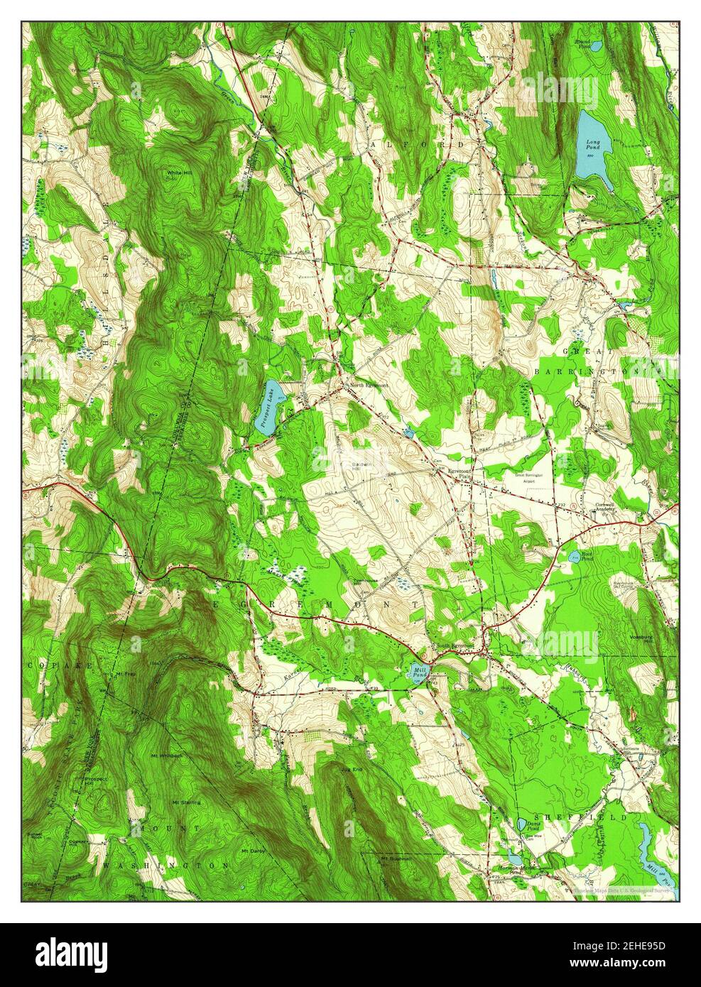 Map of egremont hires stock photography and images Alamy
