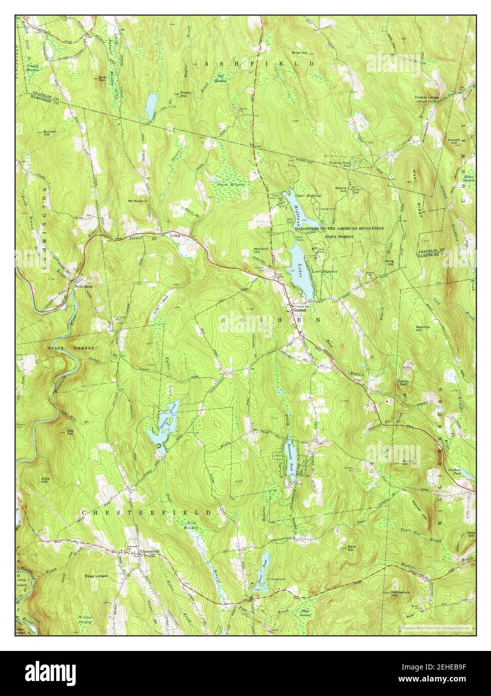 Map of goshen hires stock photography and images Alamy