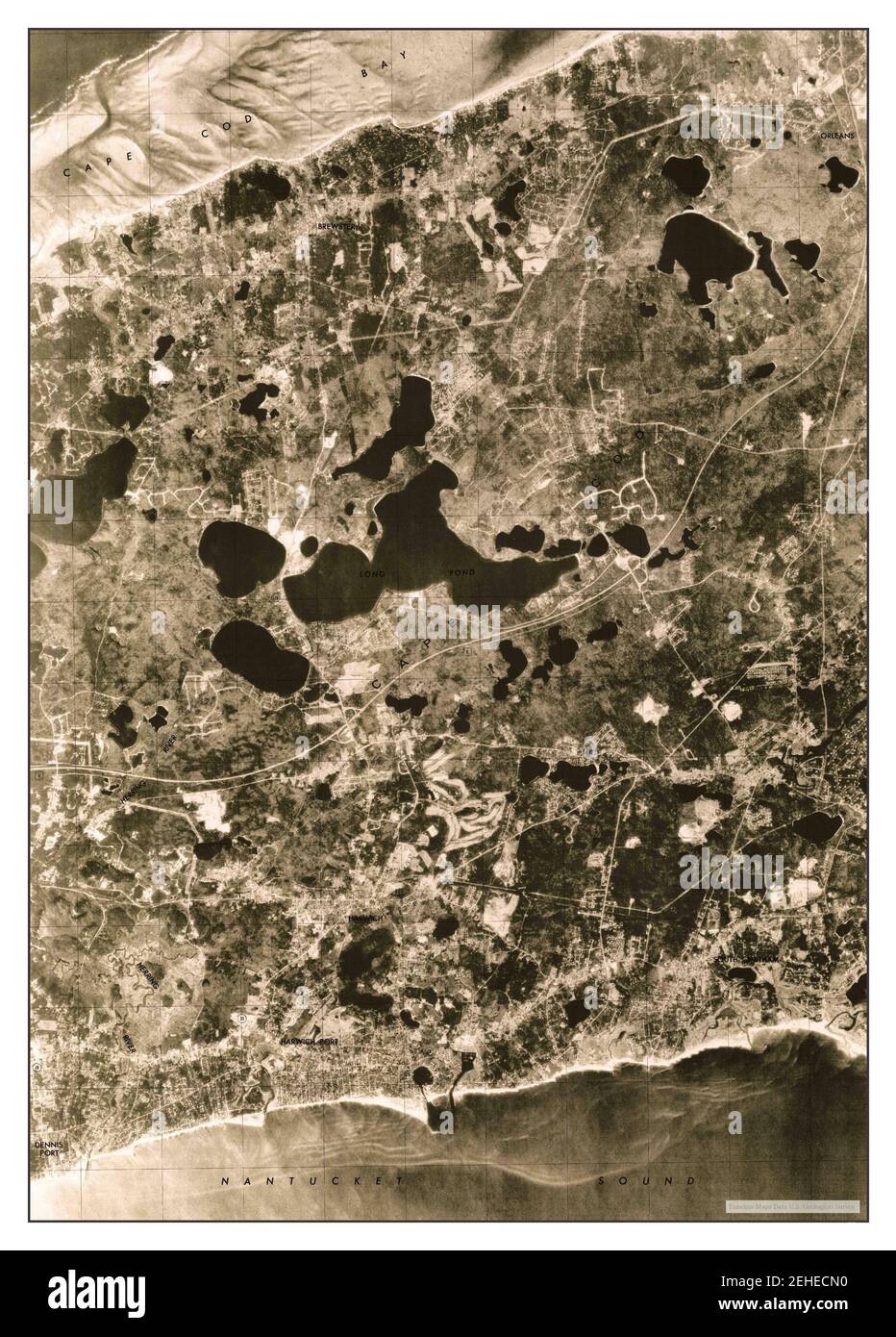 Harwich, Massachusetts, map 1977, 125000, United States of America by