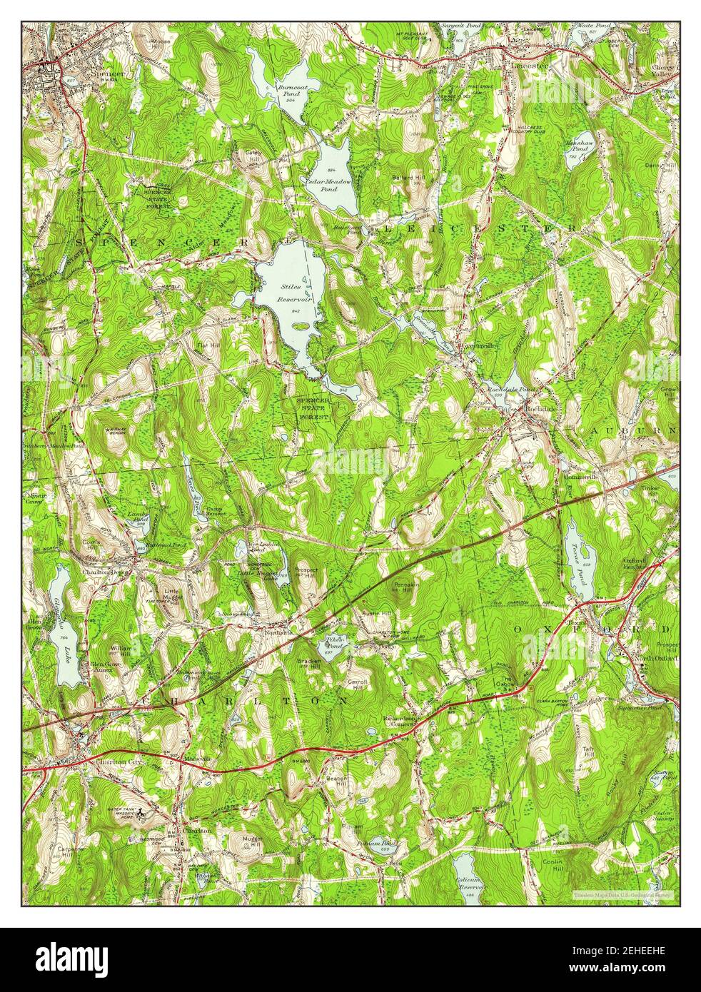 Old map leicester Cut Out Stock Images & Pictures Alamy