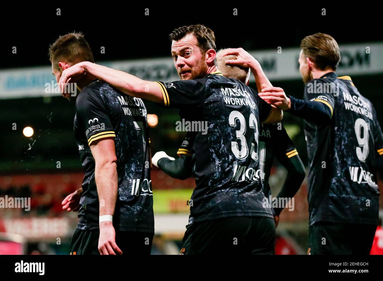 HELMOND, NETHERLANDS - FEBRUARY 19: Patrick Pflucke of Roda JC ...