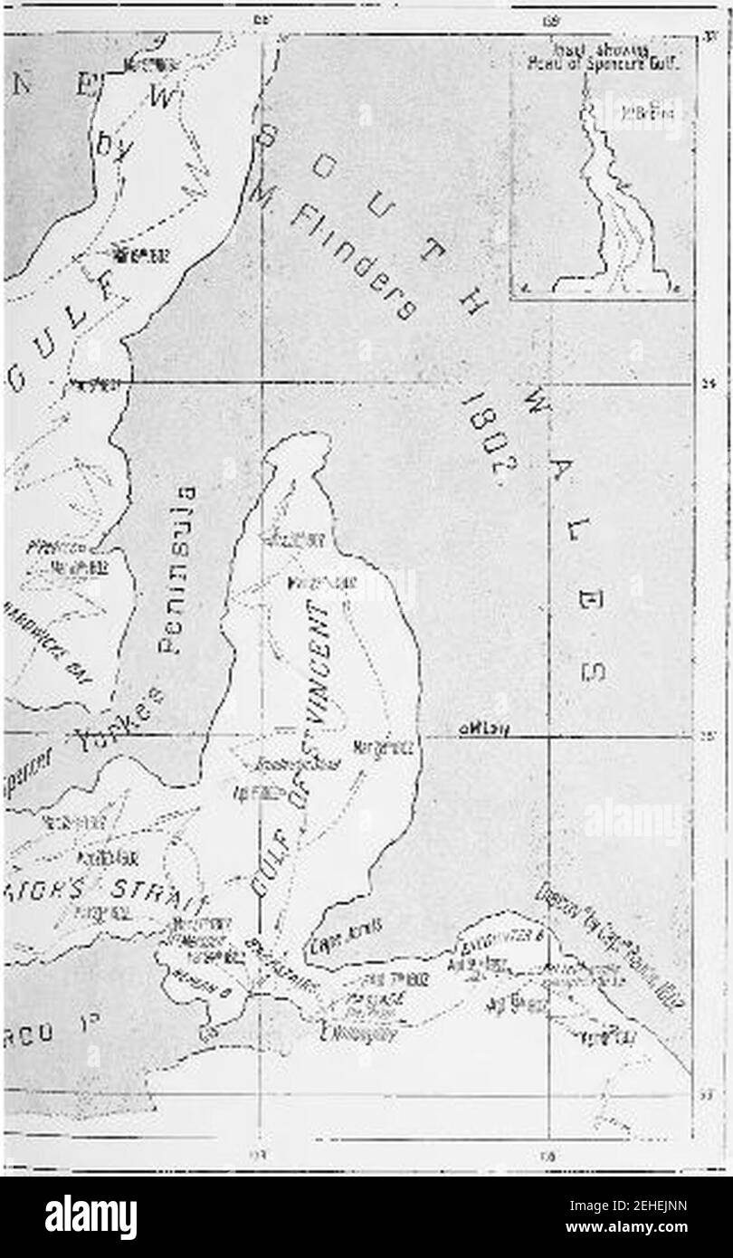 Matthew flinders map hires stock photography and images Alamy