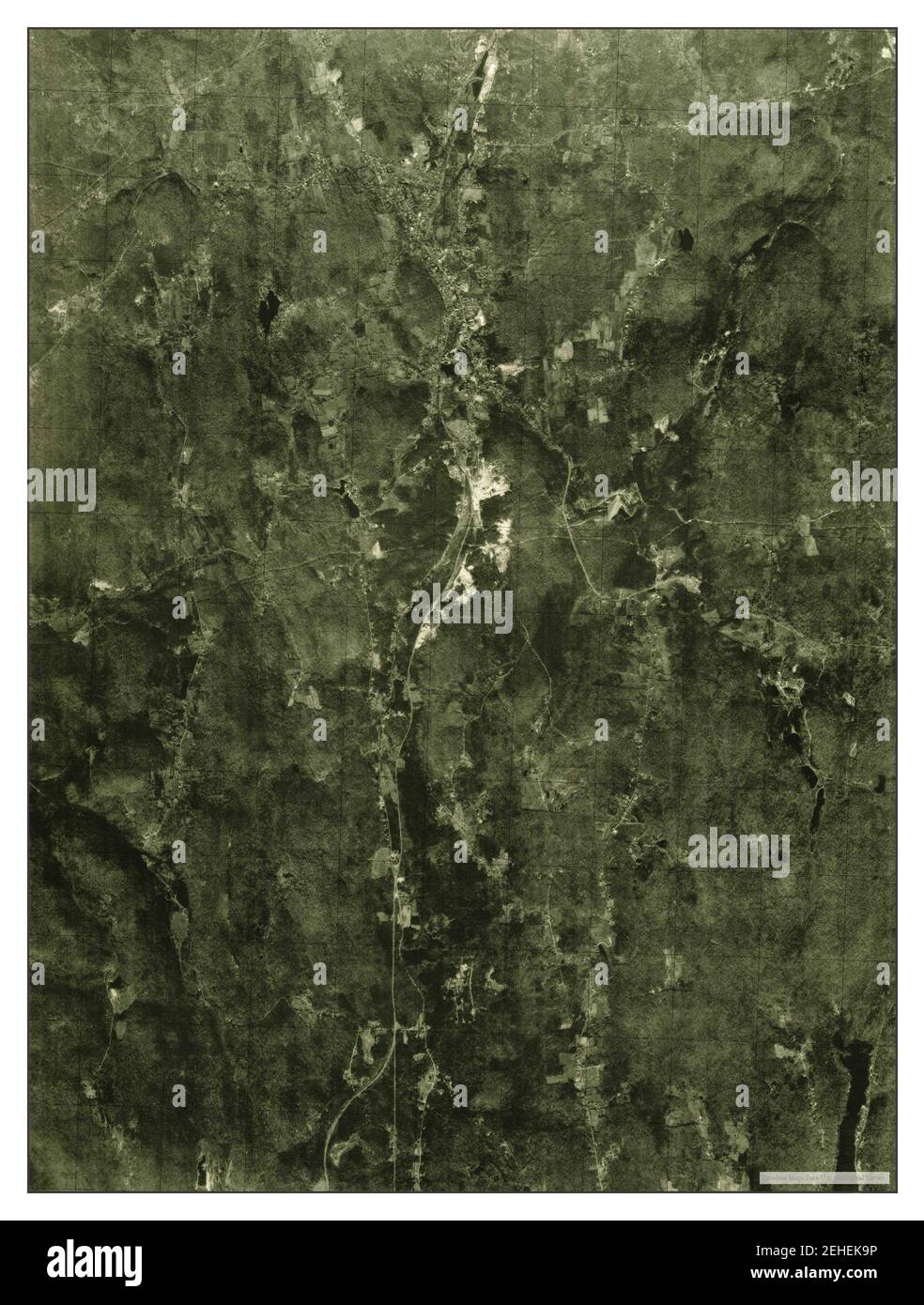 Monson, Massachusetts, map 1975, 125000, United States of America by