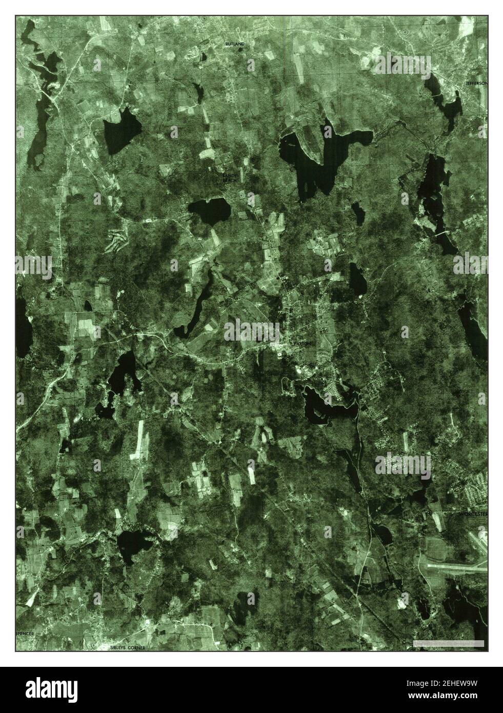 Map of paxton Cut Out Stock Images & Pictures Alamy