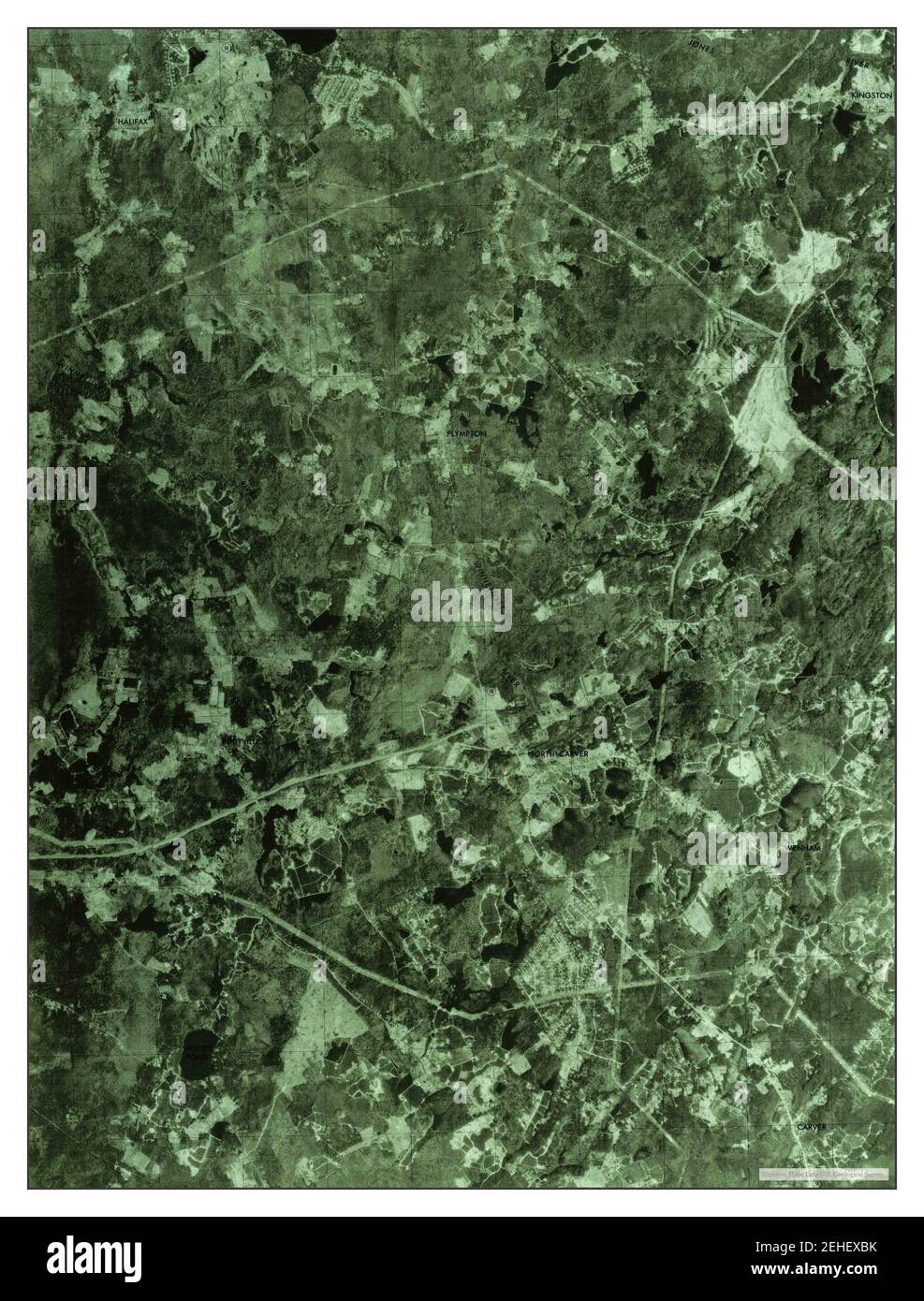 Plympton, Massachusetts, map 1977, 125000, United States of America by