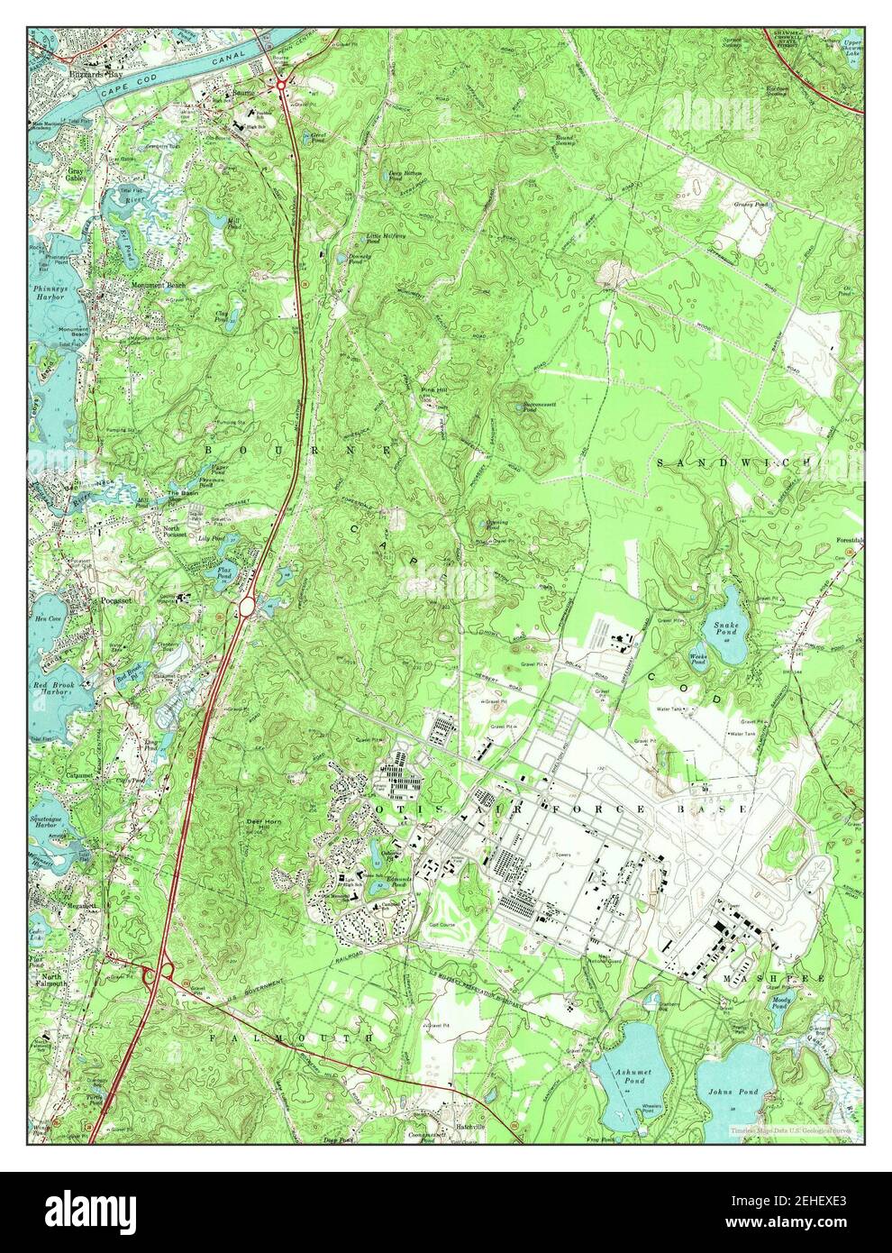 Map of pocasset hires stock photography and images Alamy