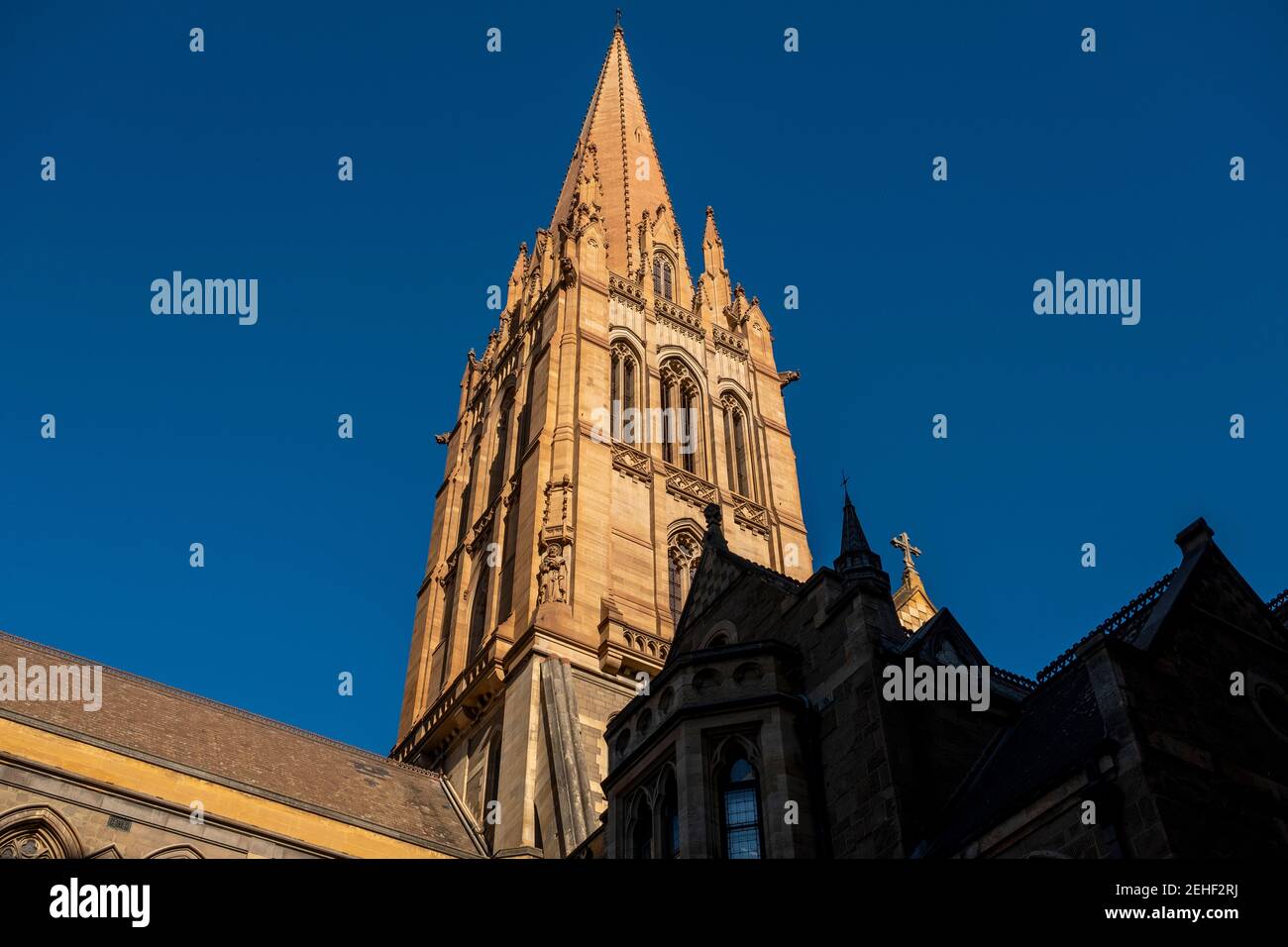 St Paul's Cathedral Melbourne, Victoria, Australia. Stock Photo