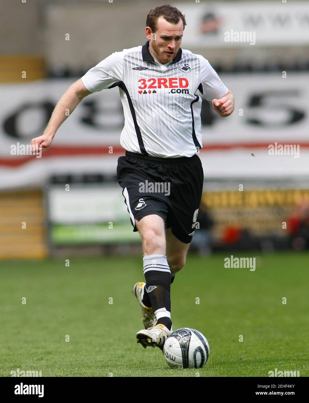 Football - Swansea City v Doncaster Rovers - Coca-Cola Football League Championship - Liberty Stadium - 09/10 - 2/5/10  Craig Beattie - Swansea City   Mandatory Credit: Action Images / Ian Smith Stock Photo