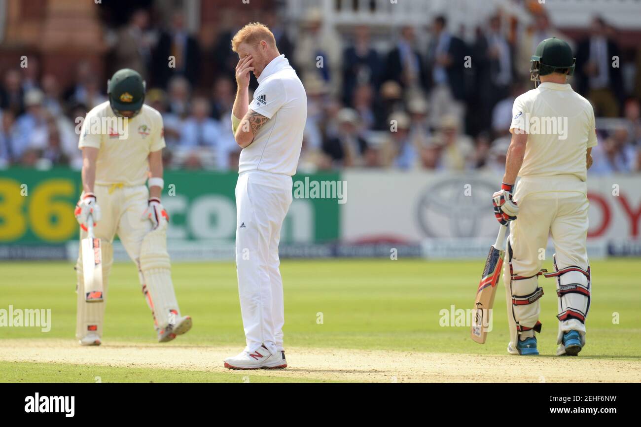Cricket - England v Australia - Investec Ashes Test Series Second Test - Lord?s - 16/7/15 England's Ben Stokes looks dejected Reuters / Philip Brown Livepic Stock Photo