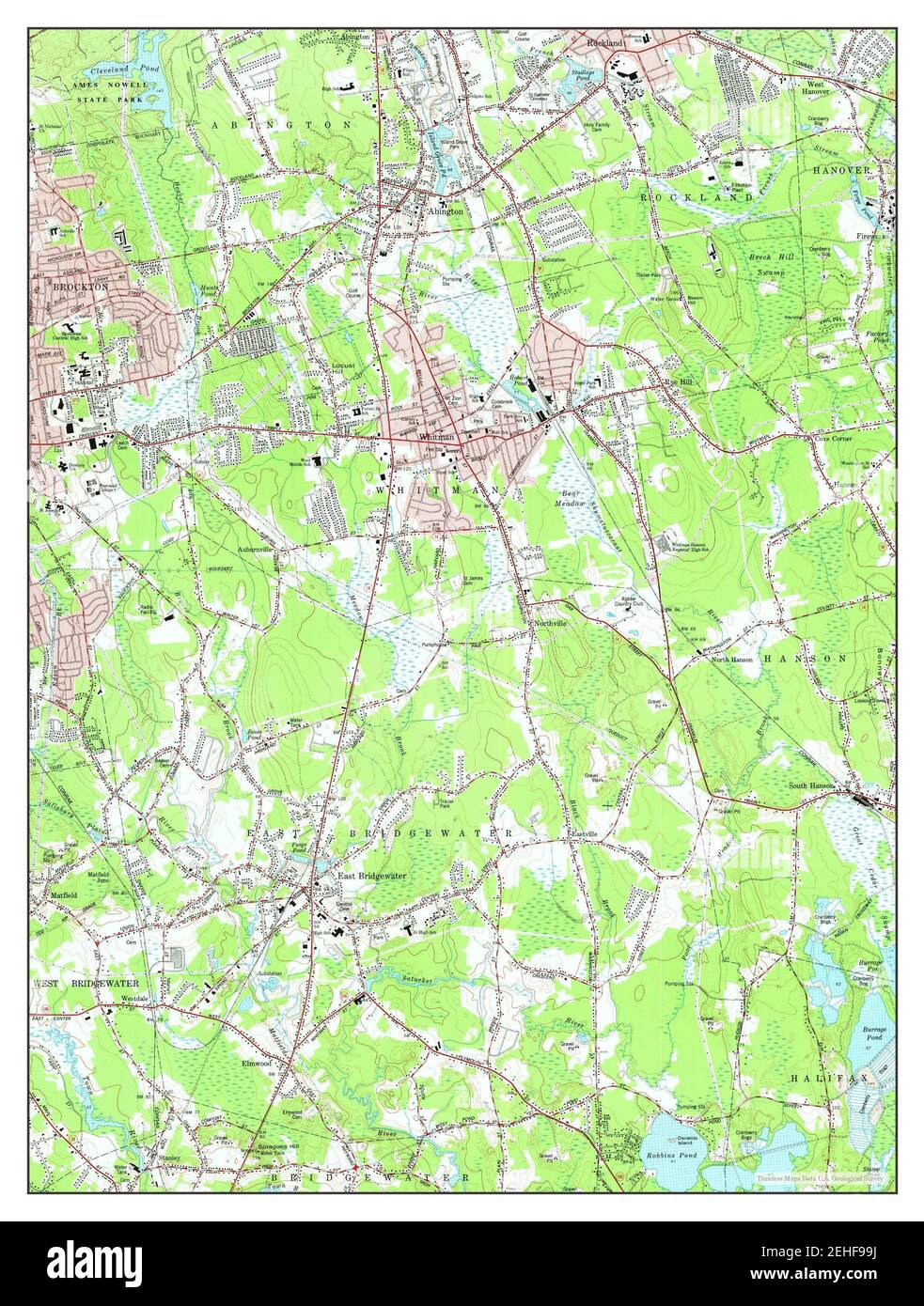 Map of whitman Cut Out Stock Images & Pictures Alamy