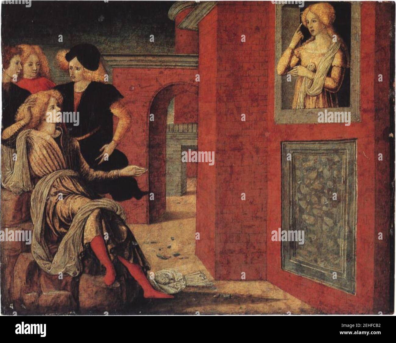 Painting in Renaissance Siena, 57a Stock Photo Alamy