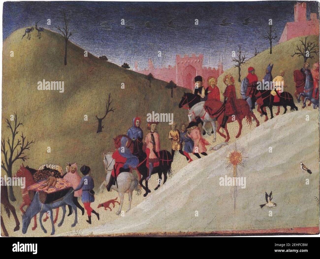 Painting in Renaissance Siena, 02a Stock Photo Alamy