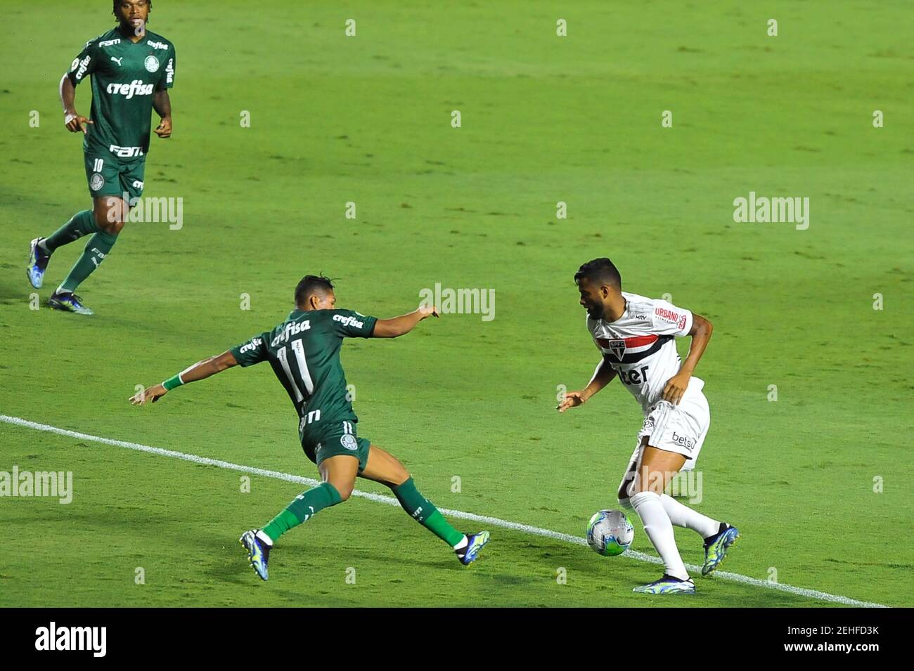 Sao Paulo Sp 19 02 2021 Sao Paulo Fc X Palmeiras Reinaldo From Sao Paulo Fc During