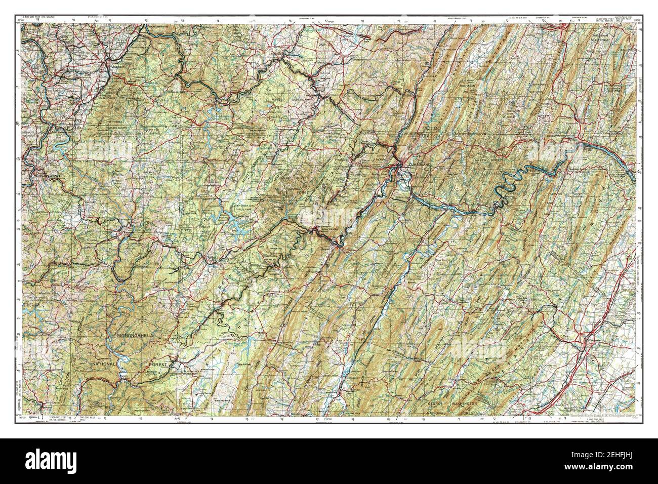 Cumberland Maryland map 1956 - Cumberland Maryland Map 1956 1250000 United States Of America By Timeless Maps Data Us Geological Survey 2EHFJHJ