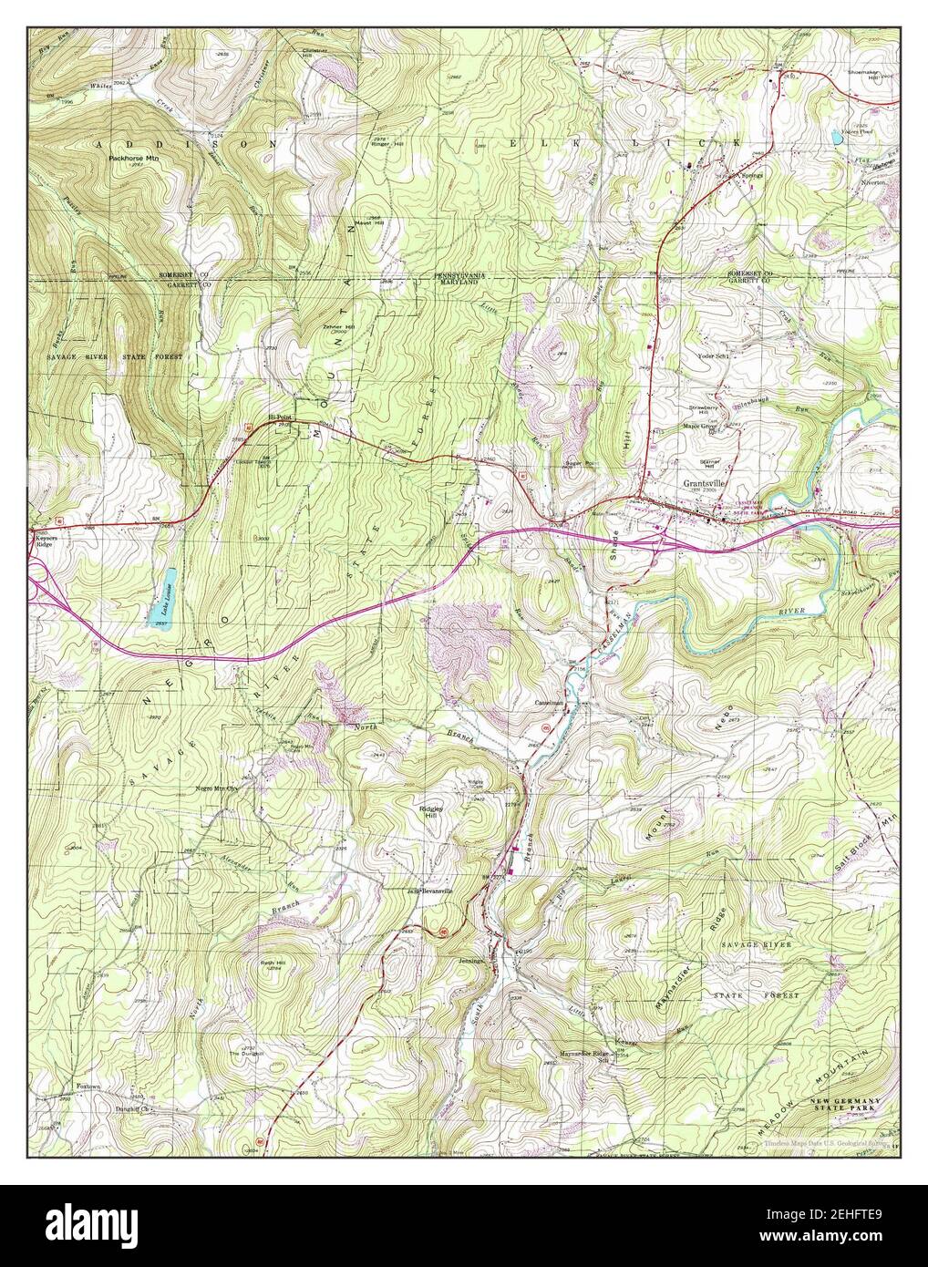 Map of grantsville hires stock photography and images Alamy