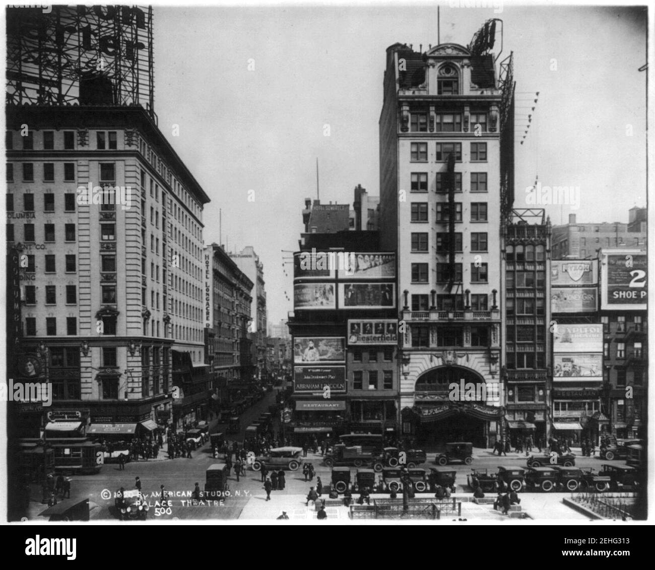 Palace Theatre, New York City Stock Photo Alamy