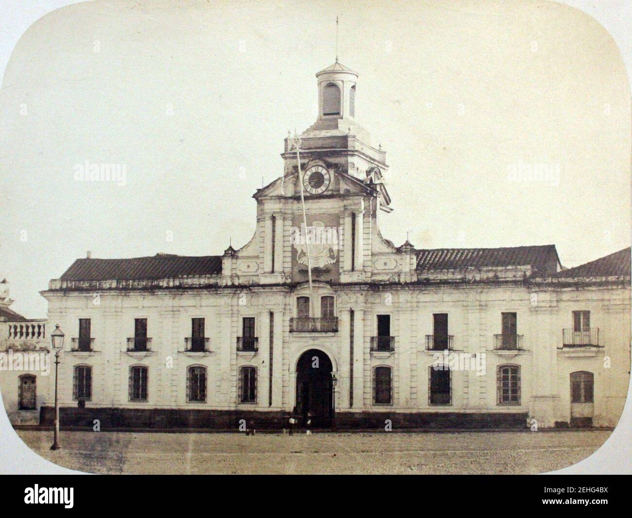 Palacio de la Real Audiencia de Santiago. Stock Photo