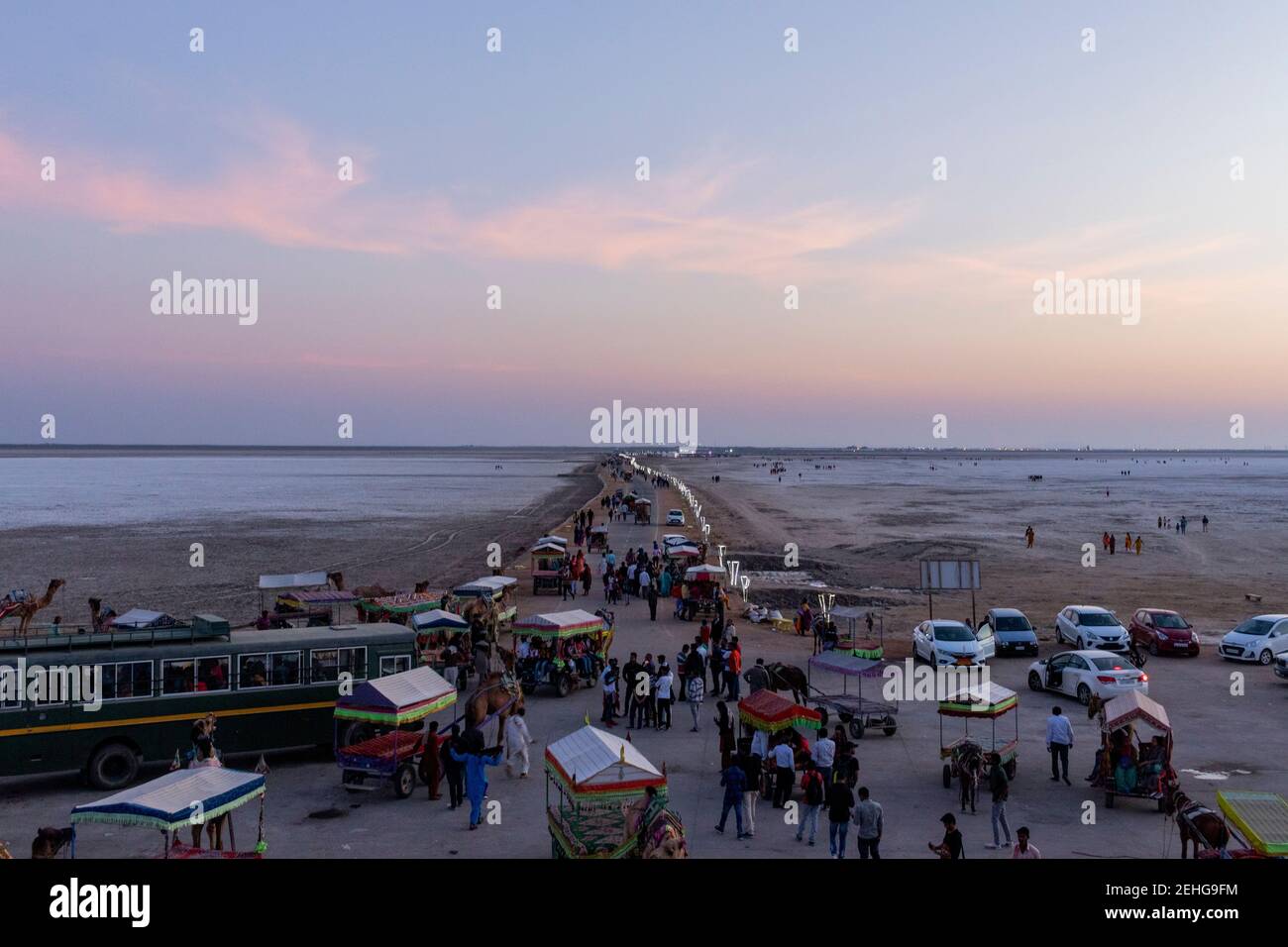 Various views of the Rann of kutch Stock Photo - Alamy
