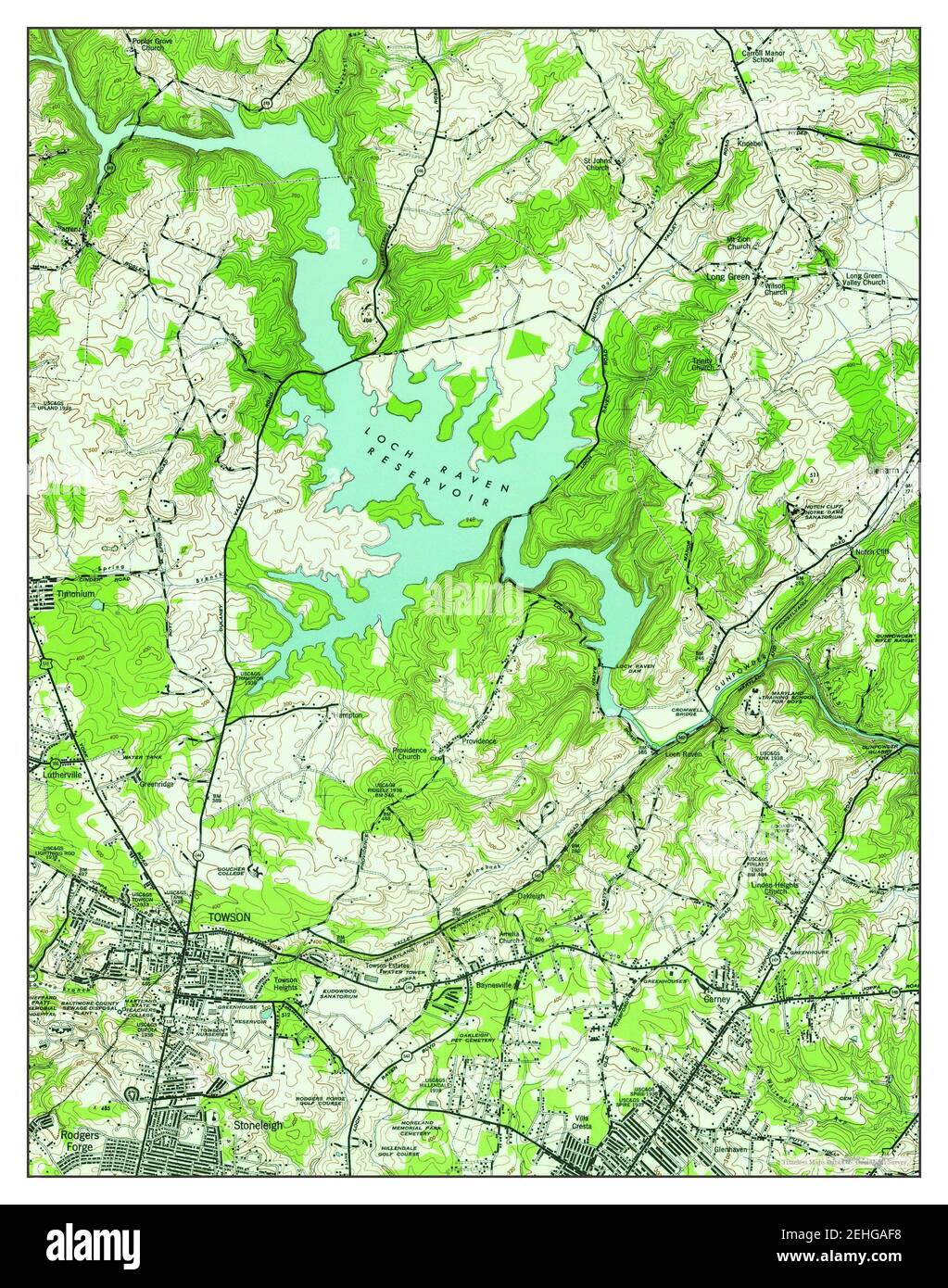 Map of towson Cut Out Stock Images & Pictures Alamy