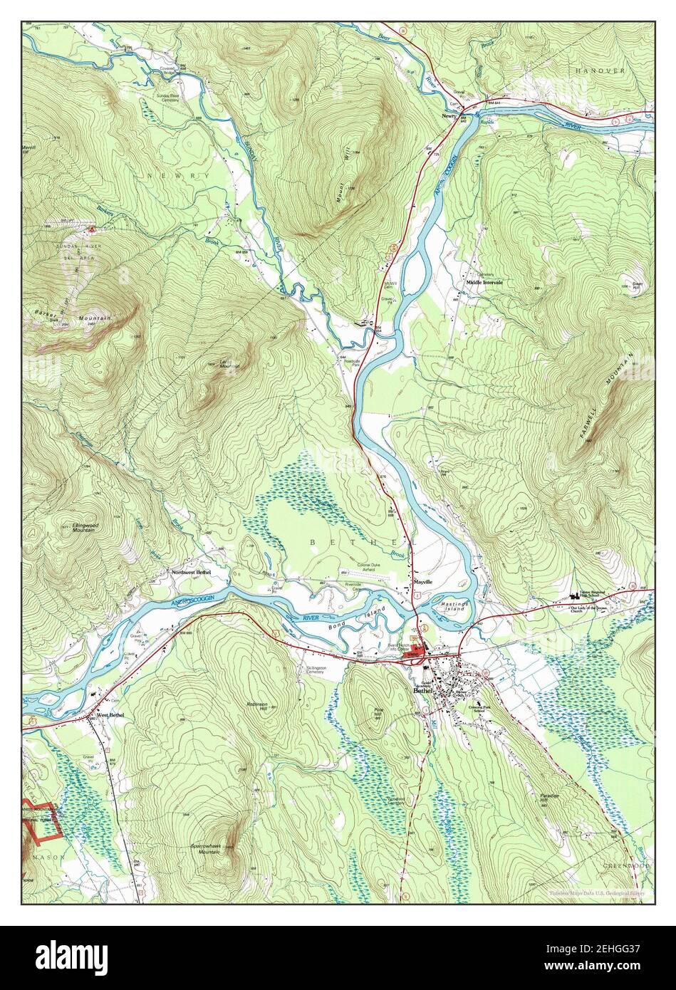 Bethel map Cut Out Stock Images & Pictures Alamy