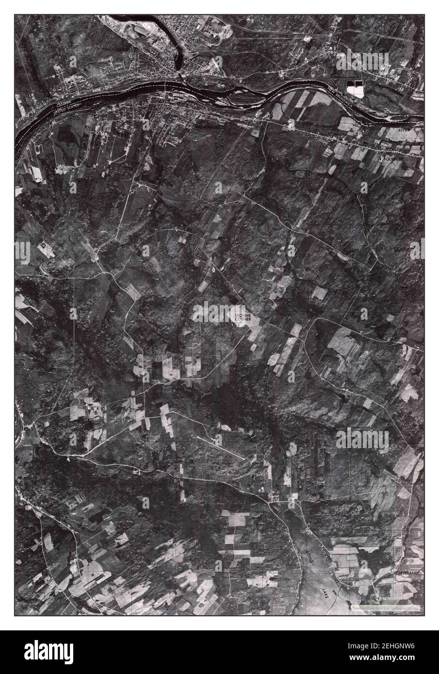 Frenchville SE, Maine, map 1975, 124000, United States of America by