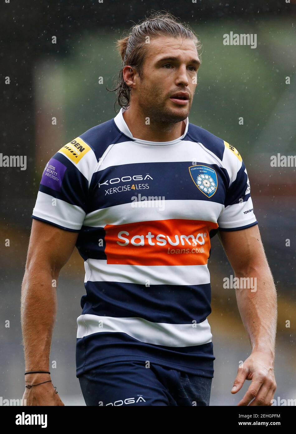 Rugby Union - Yorkshire Carnegie v Romania - Headingley Carnegie Stadium - 14/8/15 Seb Stegmann - Yorkshire Carnegie Mandatory Credit: Action Images / Craig Brough  EDITORIAL USE ONLY. Stock Photo