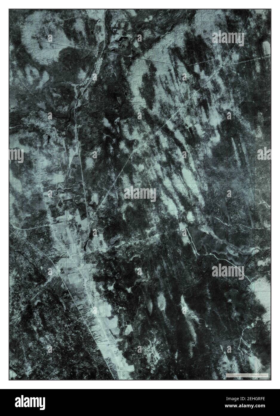 Lagrange, Maine, map 1978, 124000, United States of America by