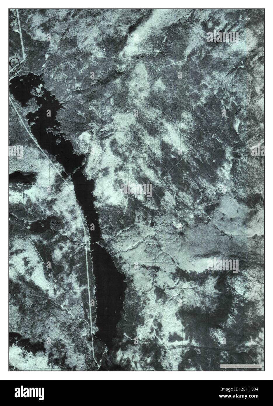 Moxie Pond, Maine, map 1977, 124000, United States of America by Timeless Maps, data U.S