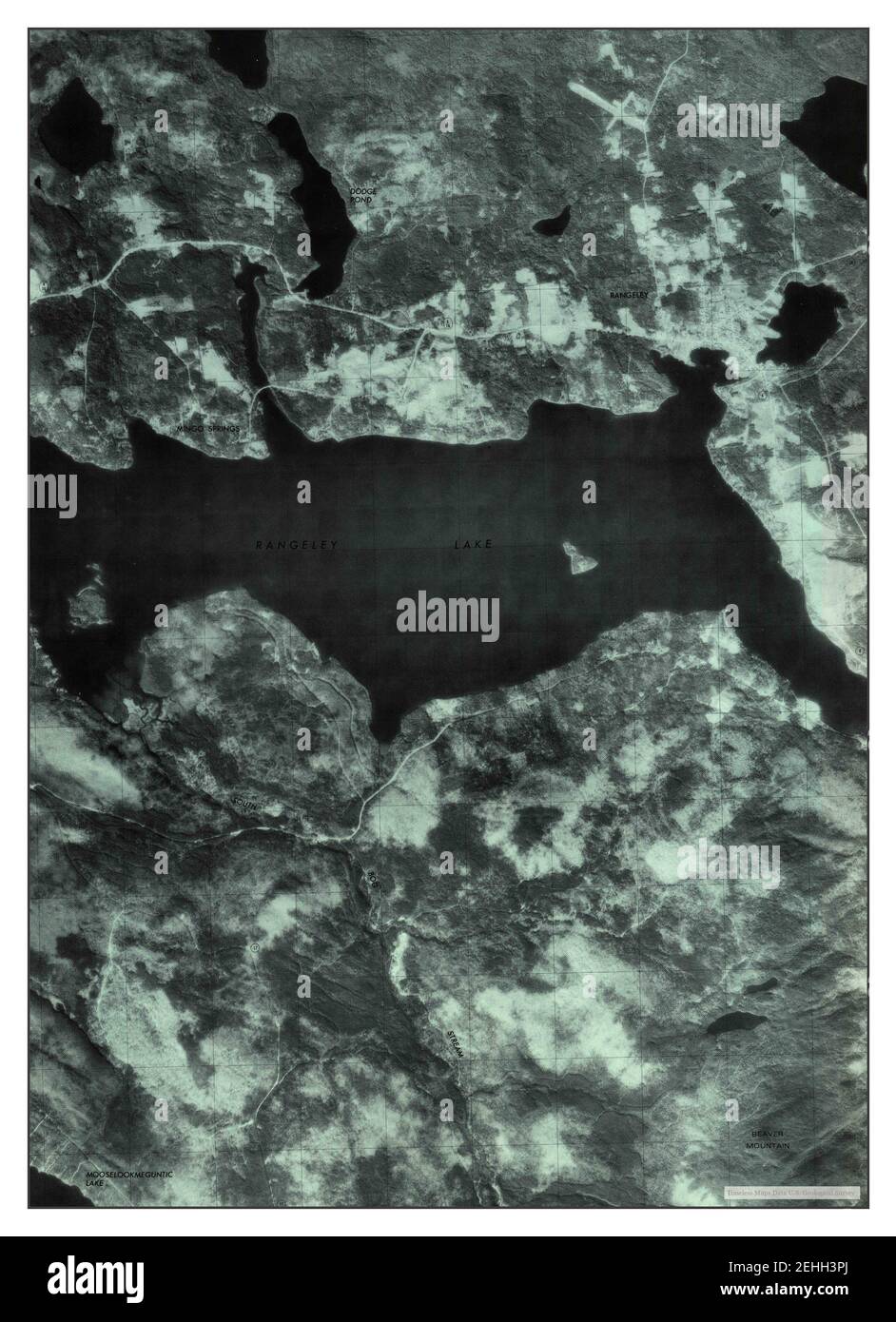Rangeley Maine map 1977 1 24000 - Rangeley Maine Map 1977 124000 United States Of America By Timeless Maps Data Us Geological Survey 2EHH3PJ 